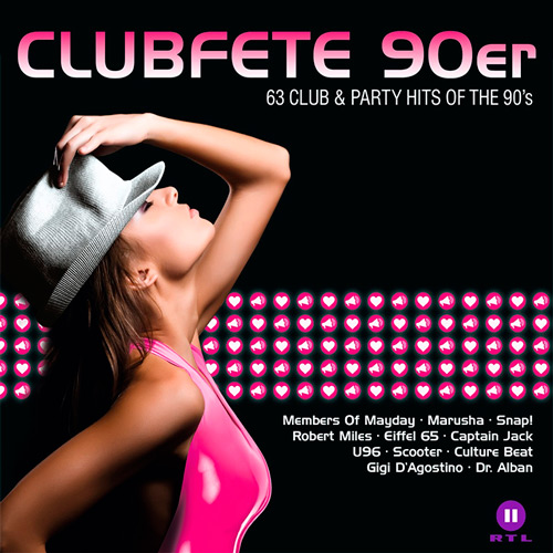 Clubfete 90er: 60 Club & Party Hits Of The 90's