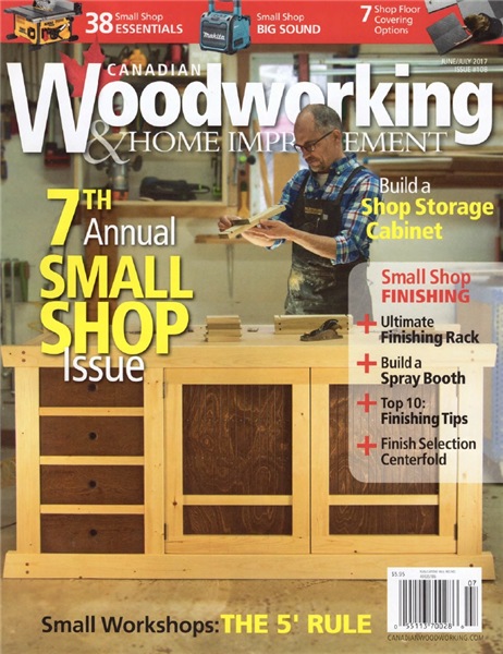 Canadian Woodworking & Home Improvement №108 (June-July 2017)