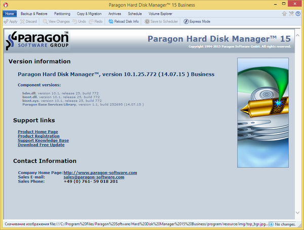 Paragon Hard Disk Manager 15 Business