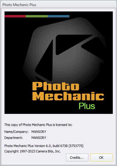 Camera Bits Photo Mechanic Plus 6.0 Build 6738
