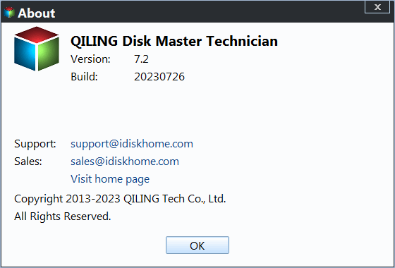 QILING Disk Master Professional / Server / Technician 7.2.0
