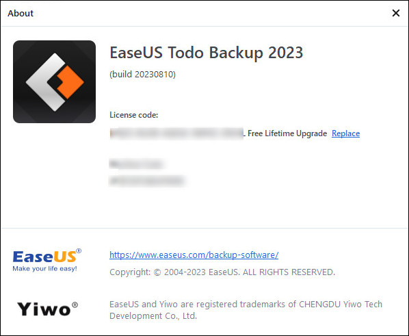 EaseUS Todo Backup Home 2023 Build 20230810
