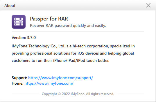 Portable Passper for RAR 3.7.0.1