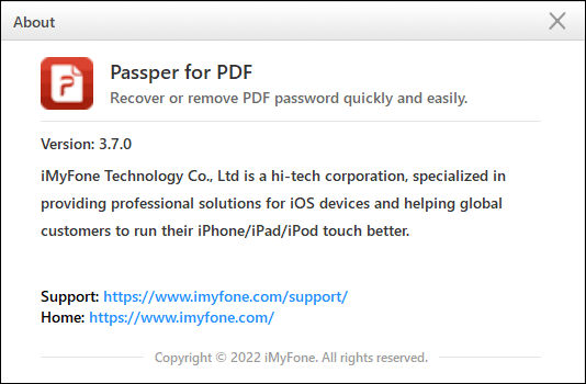 Portable Passper for PDF 3.7.0.1