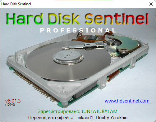 Hard Disk Sentinel Pro 6.01.3 Beta