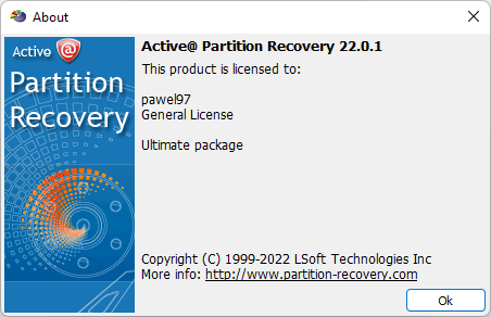 Active Partition Recovery Ultimate 22.0.1 + Portable + WinPE