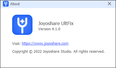 Joyoshare UltFix 4.1.0.33