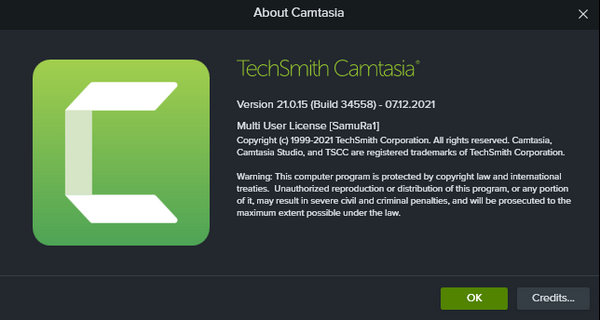 TechSmith Camtasia 2021.0.15 Build 34558