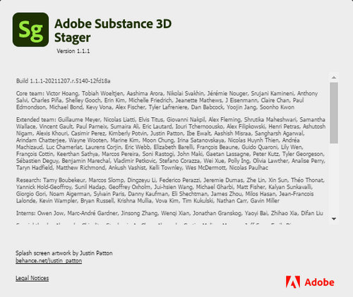 Adobe Substance 3D Stager 1.1.1