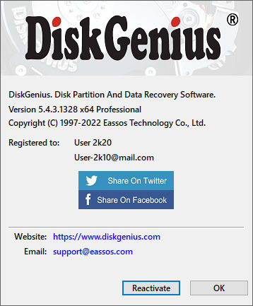 DiskGenius Professional 5.4.3.1328