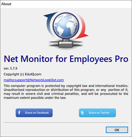 EduIQ Net Monitor for Employees Professional 5.7.9