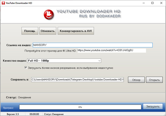 Youtube Downloader HD 3.5.0