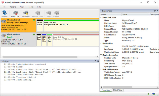 Active KillDisk Ultimate 14.0.11