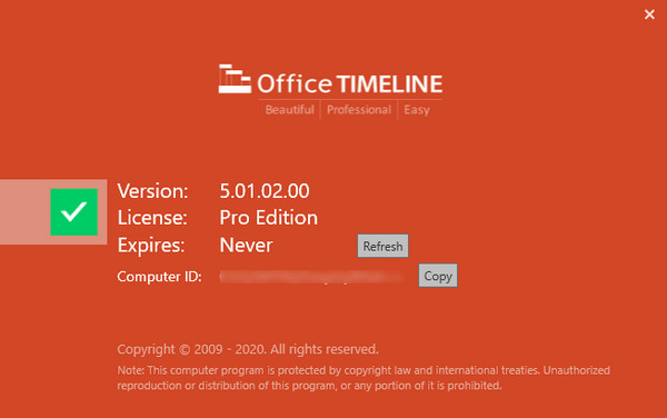 Office Timeline Plus / Pro Edition 5.01.02.00