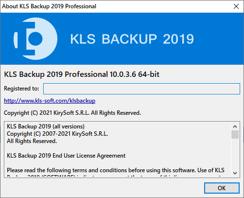 KLS Backup Professional 2019 10.0.3.6