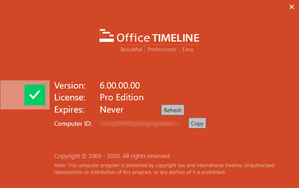 Office Timeline Plus / Pro Edition 6.00.00.00