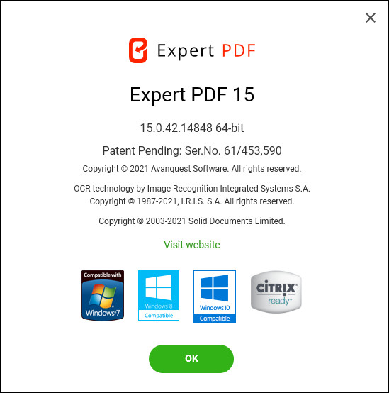 Avanquest Expert PDF Ultimate 15.0.42.14848