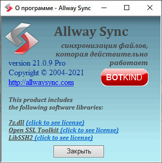 Allway Sync Pro 21.0.9
