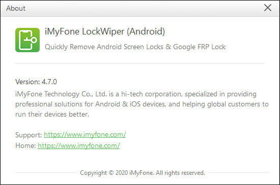 iMyFone LockWiper for Android 4.7.0.2