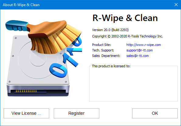 очистка, удаление следов, R-Wipe & Clean