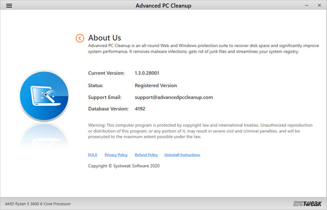 Advanced PC Cleanup 1.3.0.28001