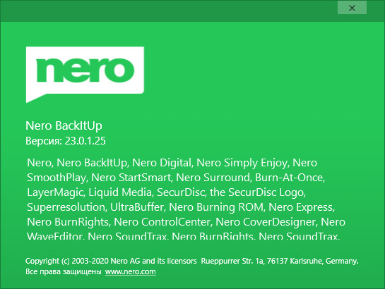 Nero BackItUp 2021 v23.0.1.25