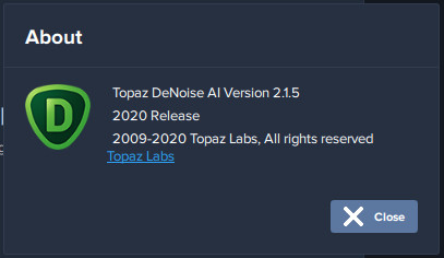 Topaz DeNoise AI 2.1.5