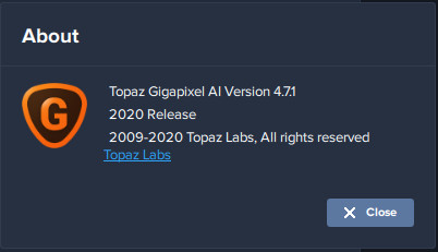 Topaz Gigapixel AI 4.7.1