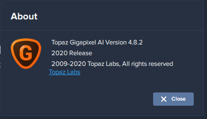 Topaz Gigapixel AI 4.8.2