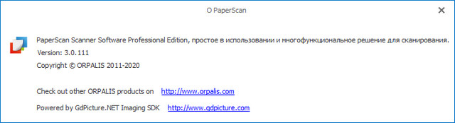 ORPALIS PaperScan Professional Edition 3.0.111