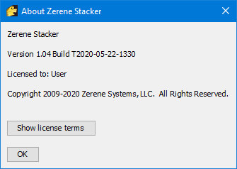 Zerene Stacker Professional 1.04 Build T202005221330 + Portable