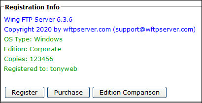 Wing FTP Server Corporate 6.3.6
