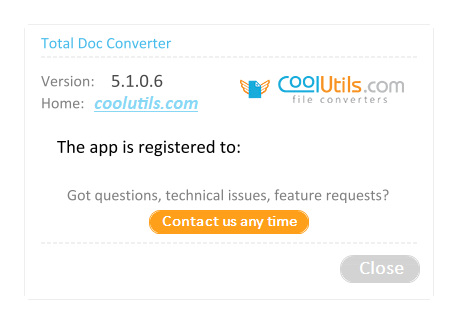 Coolutils Total Doc Converter 5.1.0.6