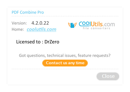 CoolUtils PDF Combine Pro 4.2.0.22
