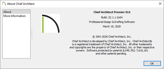 Chief Architect Premier / Interiors X12 v22.1.1.2