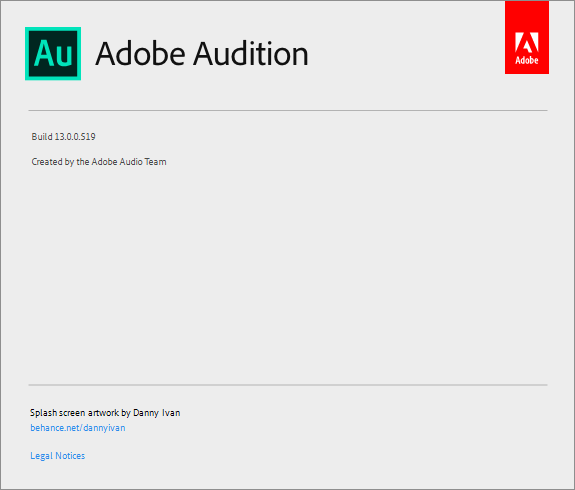 Adobe Audition 2020 13.0.0.519