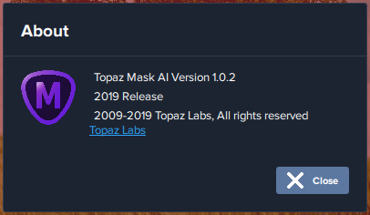Topaz Mask AI 1.0.2