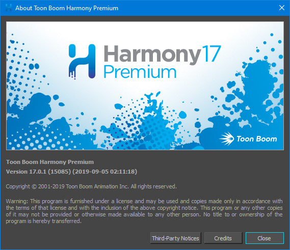 Toon Boom Harmony Premium 17.0.1 Build 15085