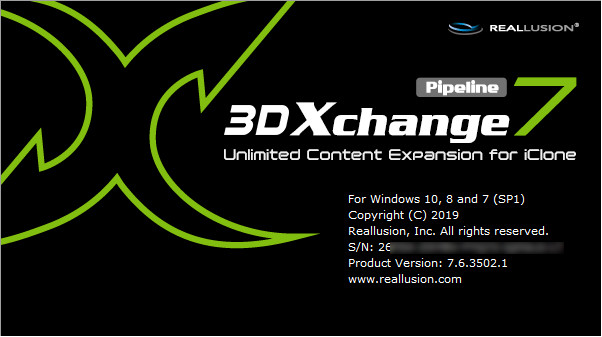 Reallusion 3DXchange 7.6.3502.1 Pipeline
