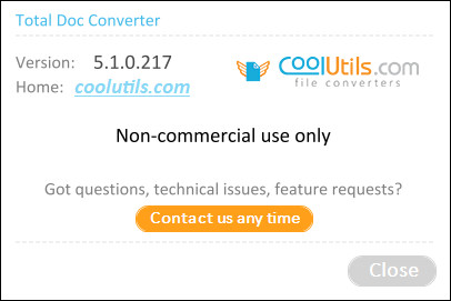 Coolutils Total Doc Converter 5.1.0 Build 217