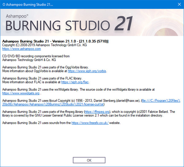 Ashampoo Burning Studio 21.1.0.35