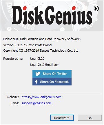 DiskGenius Professional 5.1.2.766