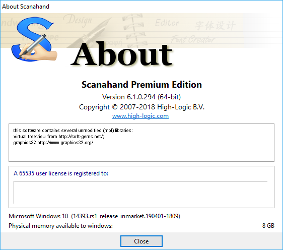 High-Logic Scanahand Premium Edition 6.1.0.294