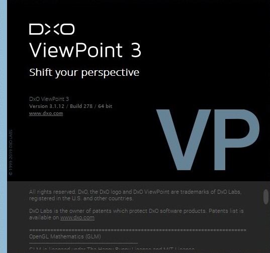 DxO ViewPoint 3.1.12 Build 278