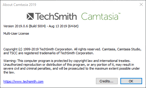 TechSmith Camtasia 2019.0.6 Build 5004