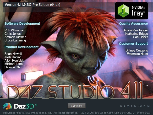 DAZ Studio Pro Edition 4.11.0.383