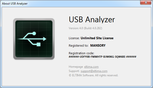 Eltima USB Analyzer 4.0.282