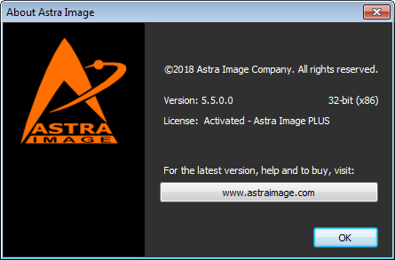 Astra Image PLUS 5.5.0.0