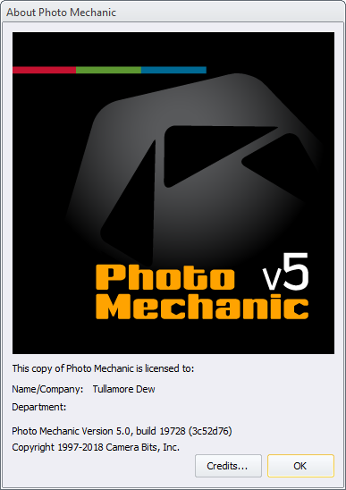 Photo Mechanic 5.0 Build 19728