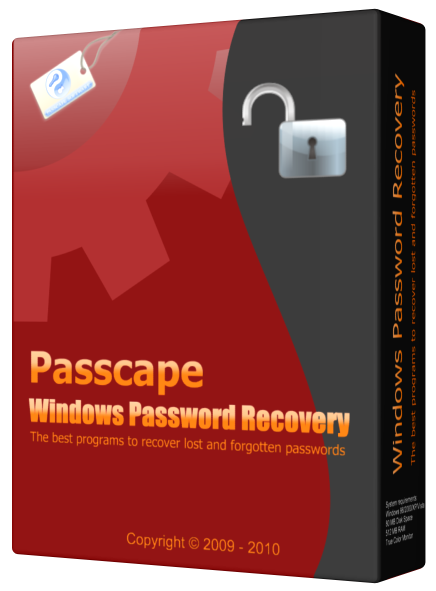 Passcape Windows Password Recovery Advanced